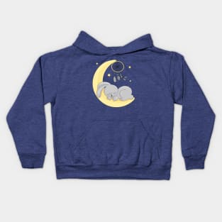 Goodnight bunny Kids Hoodie